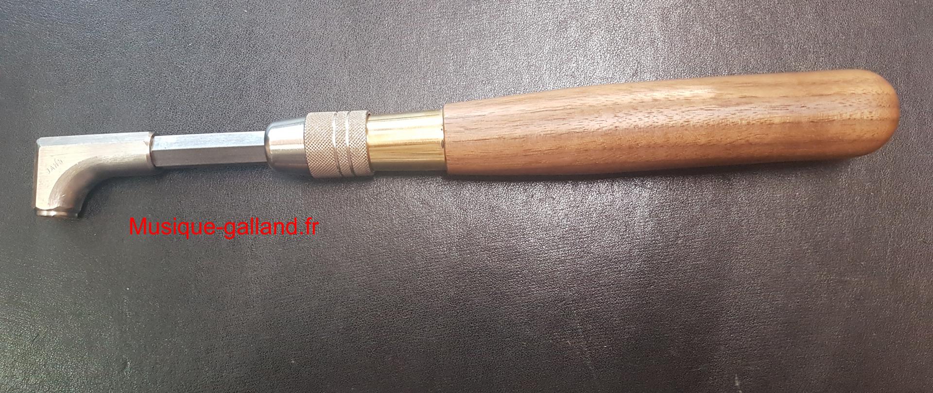 Clé D'accord Pour Piano Et Cithare - Forme En L, Acier Inoxydable, Longueur 16.5cm, Outil D'accordage Professionnel