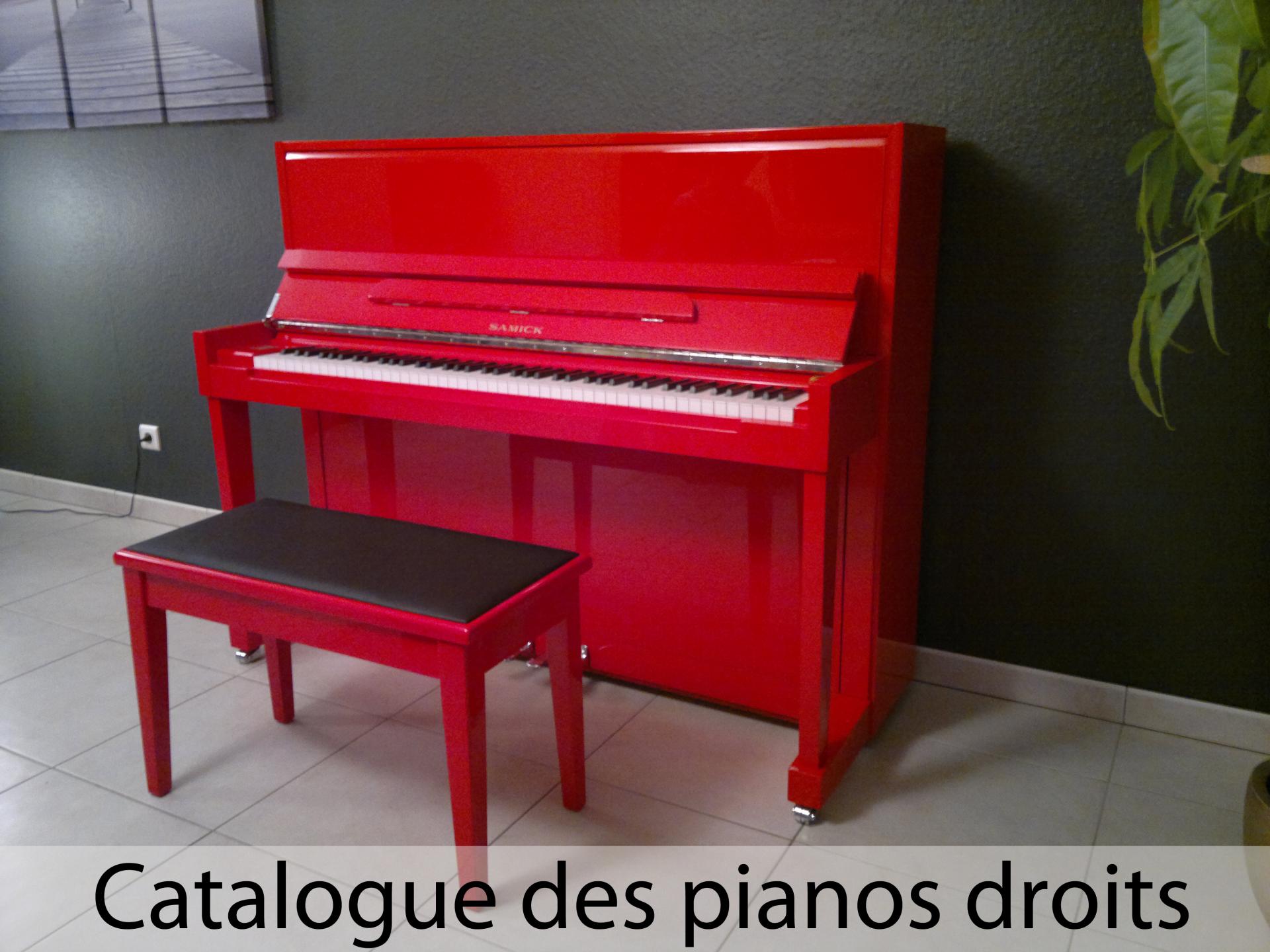 Pianos droits