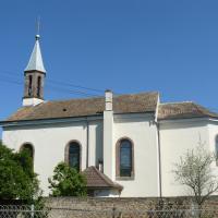 EGLISE St GEORGES ( 1885 ) d'ANDOLSHEIM ( orgue Sweelinck 2 claviers )