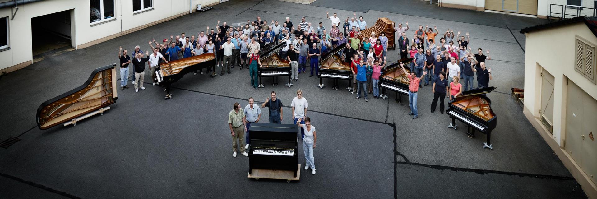 Bechstein manufaktur team