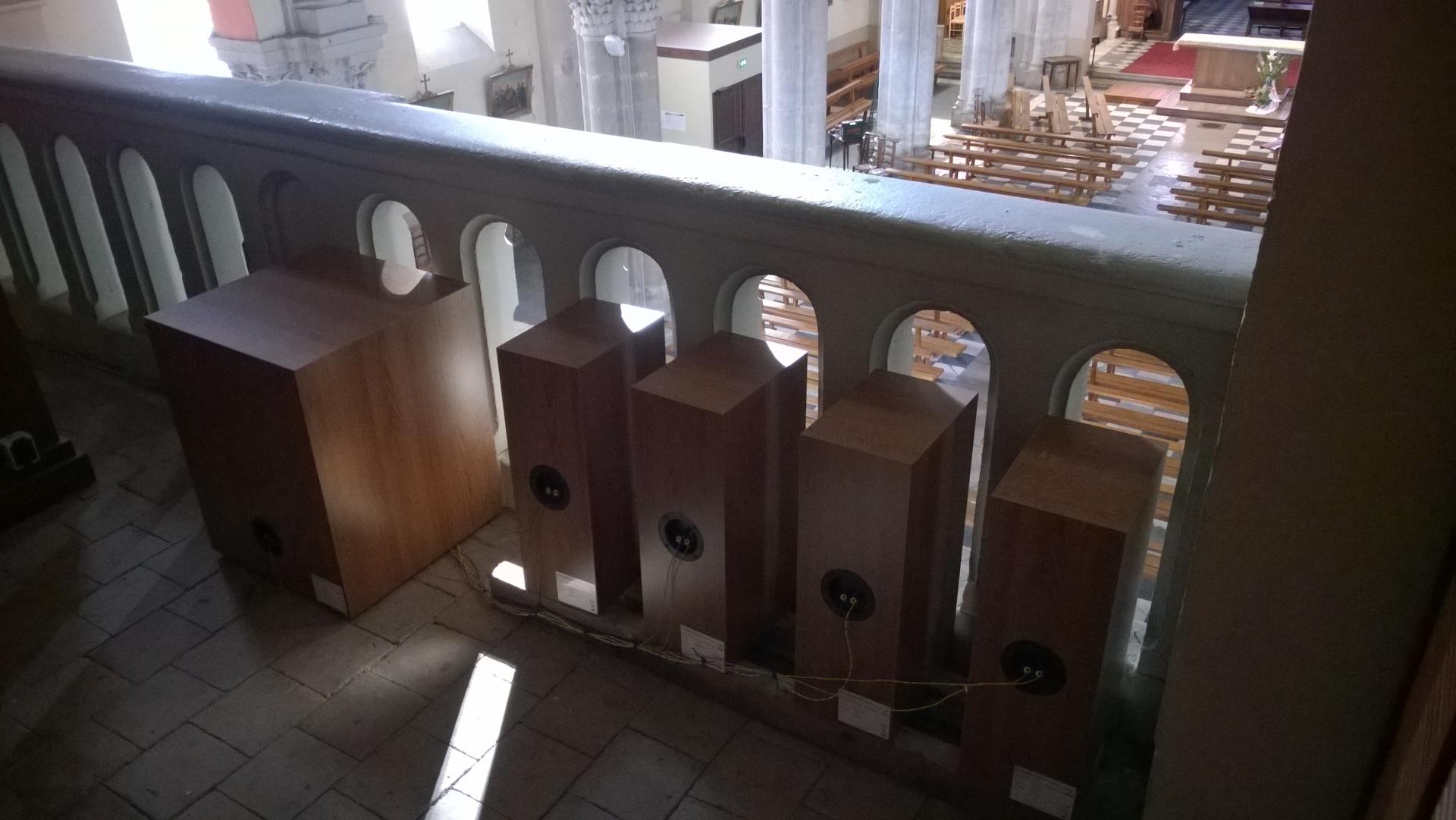 EGLISE Notre DAME ( 1860) à Bourgoin-Jallieu ( Orgue Ecclésia T250 )