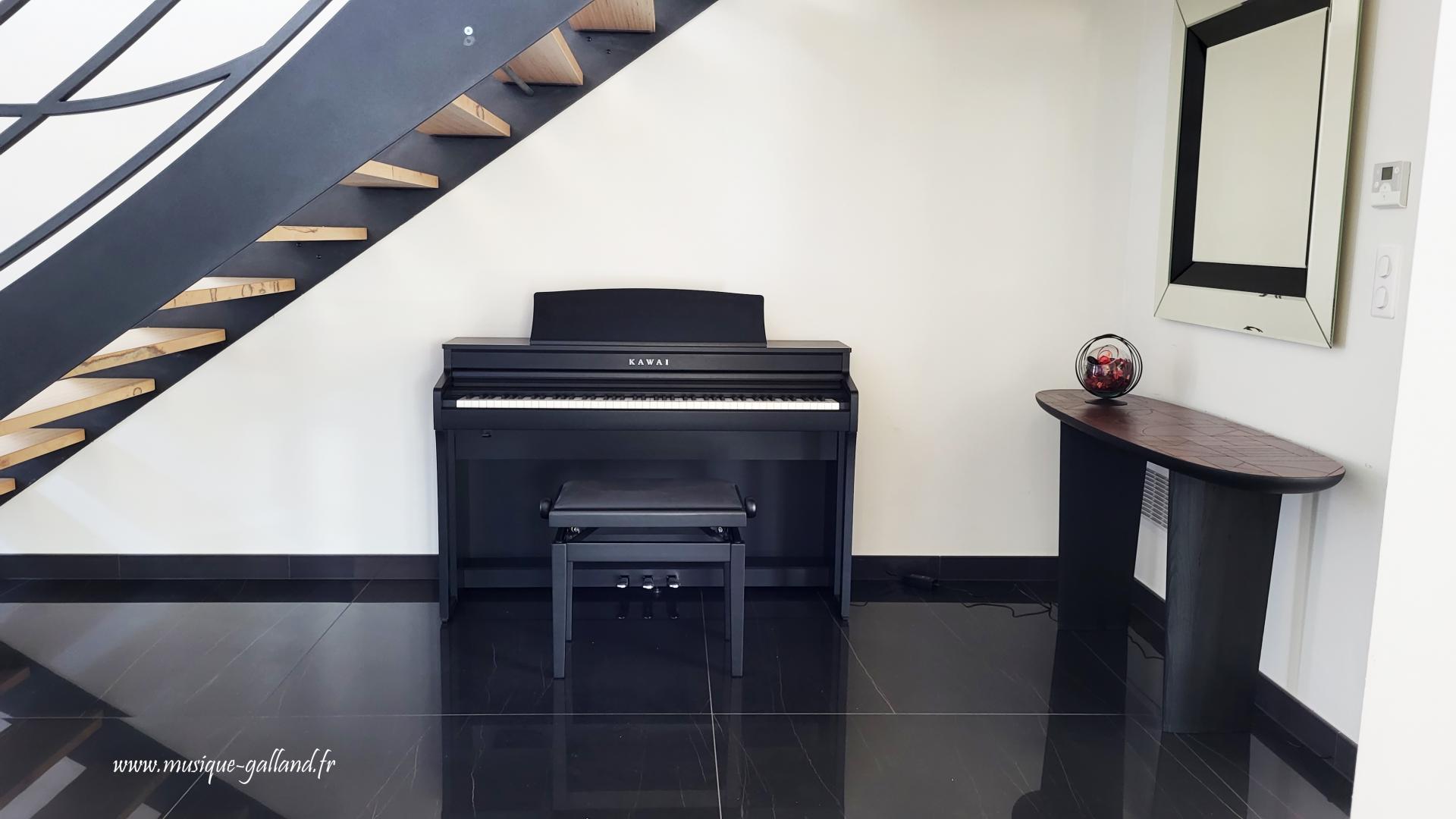 Piano numérique KAWAI KDP120-B noir mat