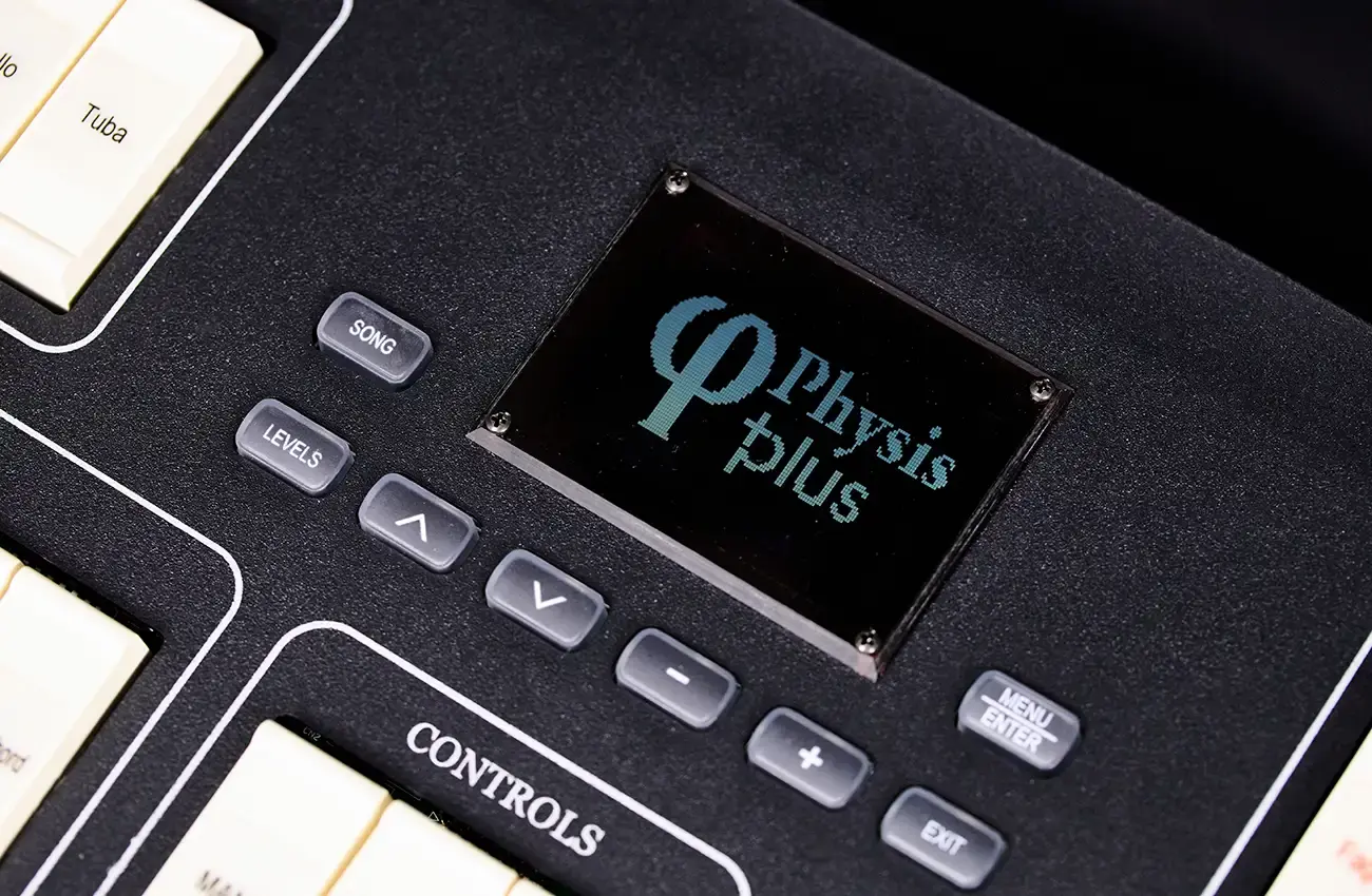 Cantorum uno plus keyboard detail 6