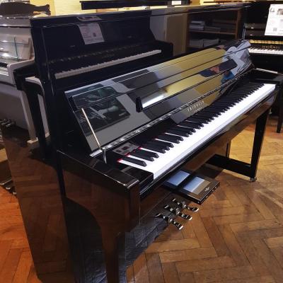 Piano neuf FRIDOLIN-Schimmel  F121T-TWINTONE Noir avec Chrome