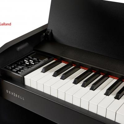 DEXIBELL VIVO-H10-BK  noir mat avec toucher hybride bois/plastique