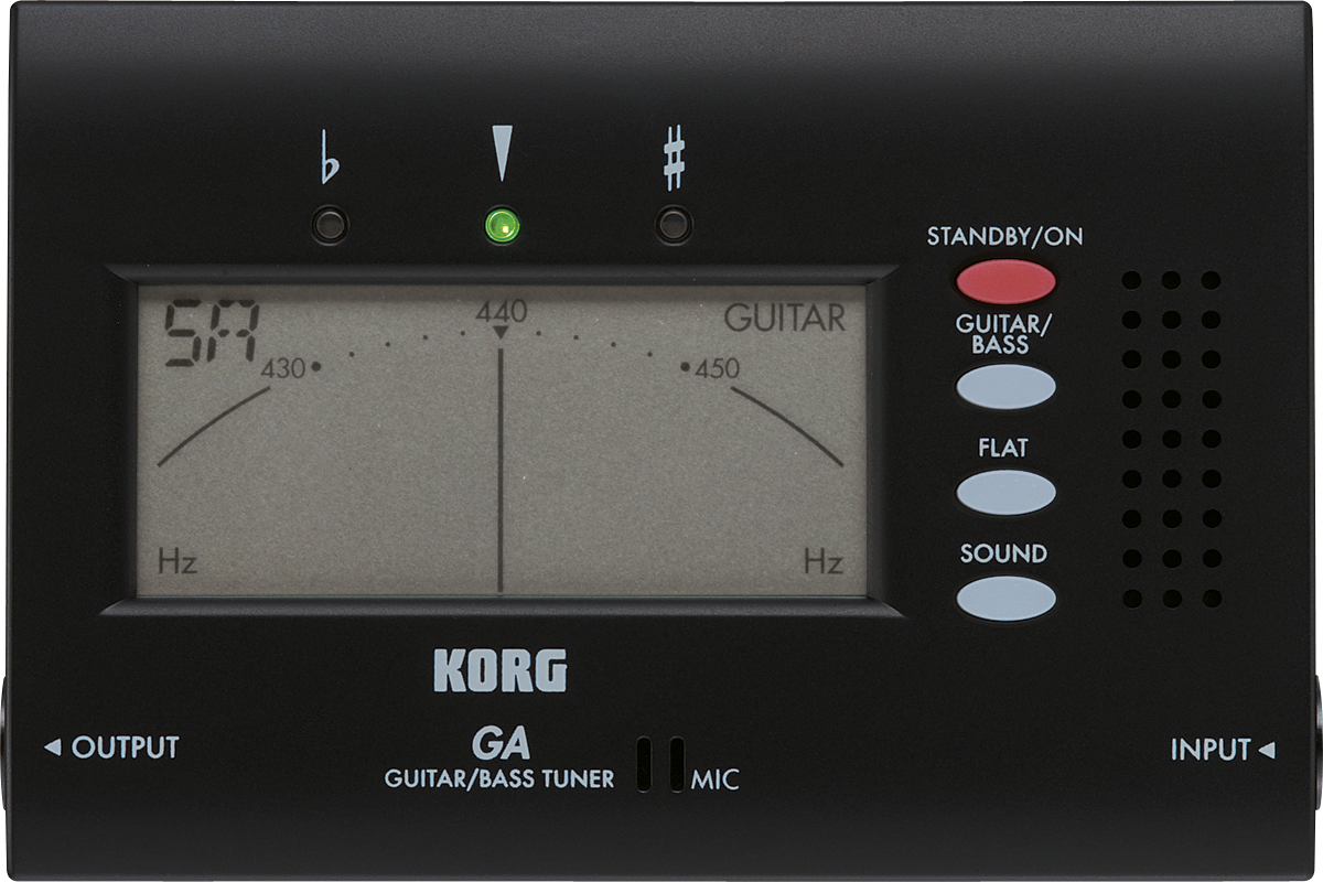 Accordeur GA50 KORG pour guitares et Basses