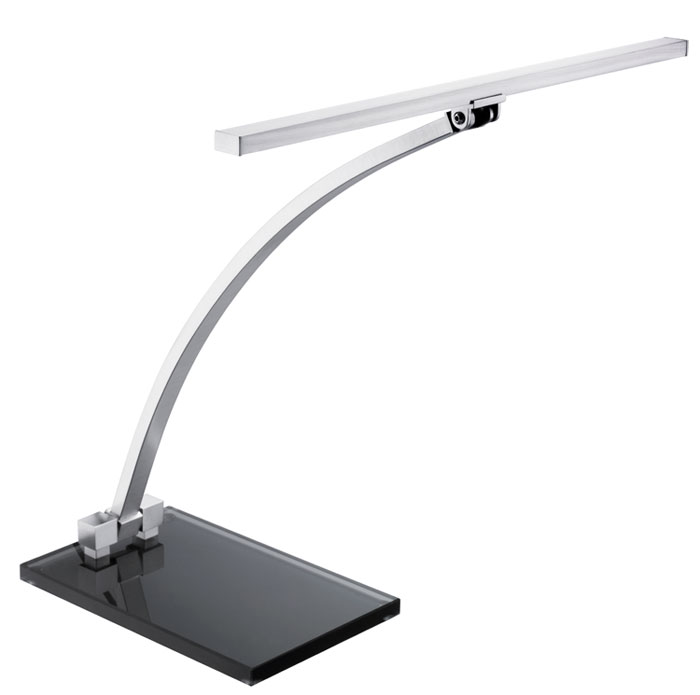 GAL-8414 LEGATO Lampe de piano droit platine mat - LED