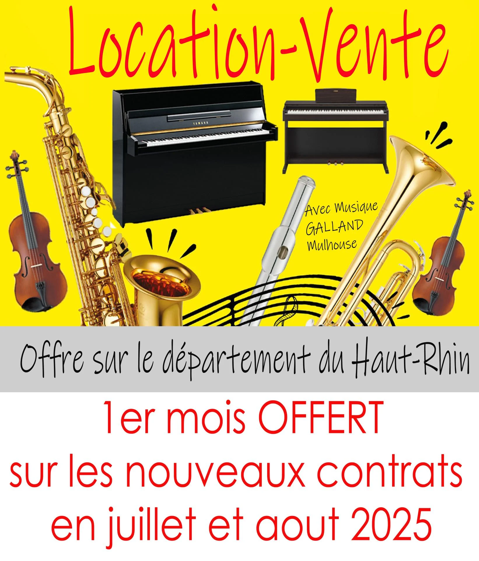 Location vente galland 1 moi gratuit