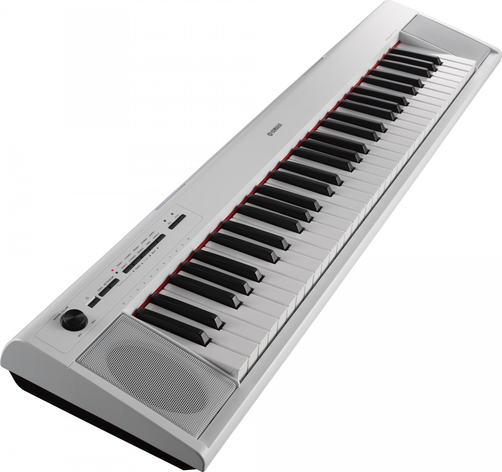 Piano numérique à 61 touches Piaggero NP-15 WH de Yamaha avec banc