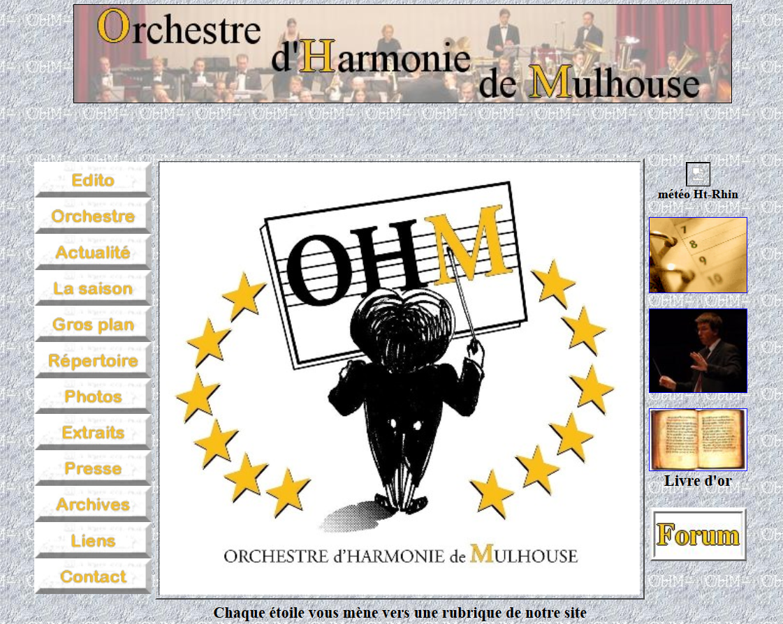 ECOLE de MUSIQUE : MULHOUSE : Orchestre d'Harmonie de Mulhouse