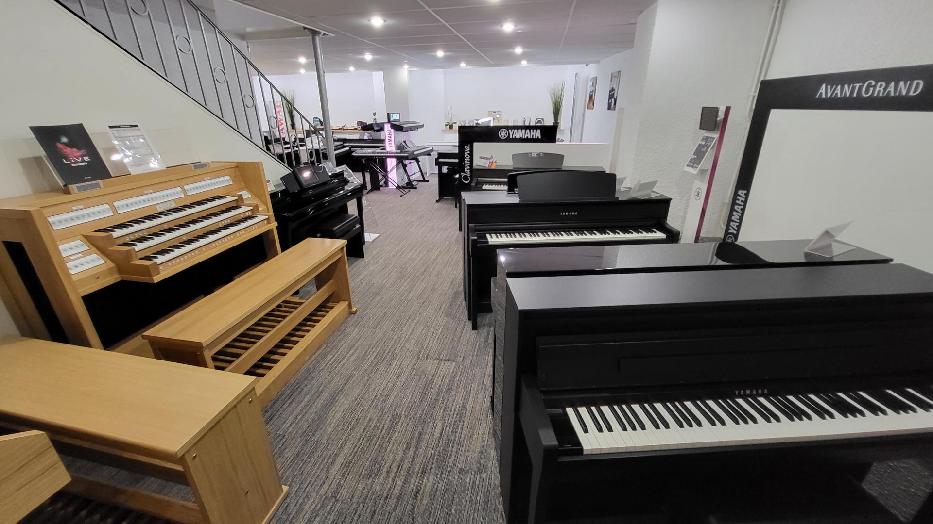 Showroom pianos numériques