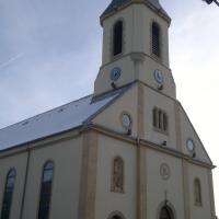 EGLISE St Jean Baptiste ( 1875 ) à Roppentzwiller ( 68 )