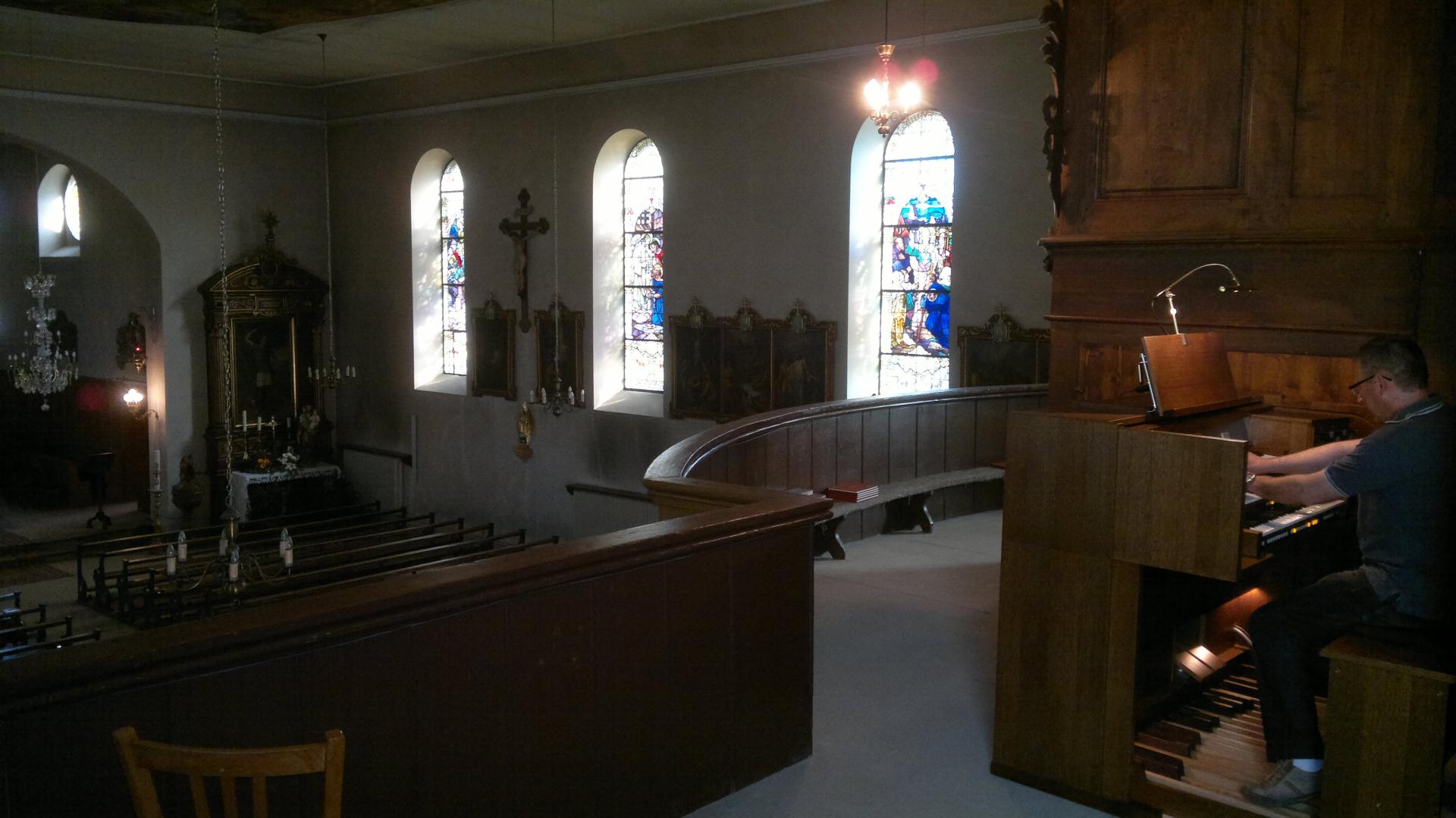 EGLISE St Jean Baptiste ( 1875 ) à Roppentzwiller ( 68 )
