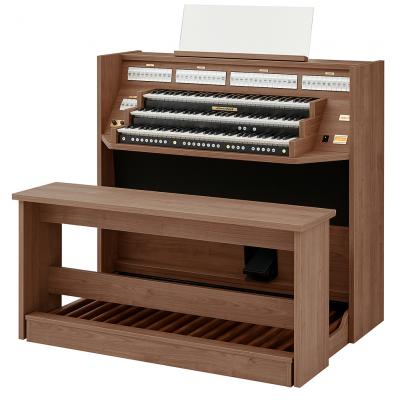 STUDIO 350 JOHANNUS  orgue d'étude 3 claviers - Mélamine Nautilus Teak