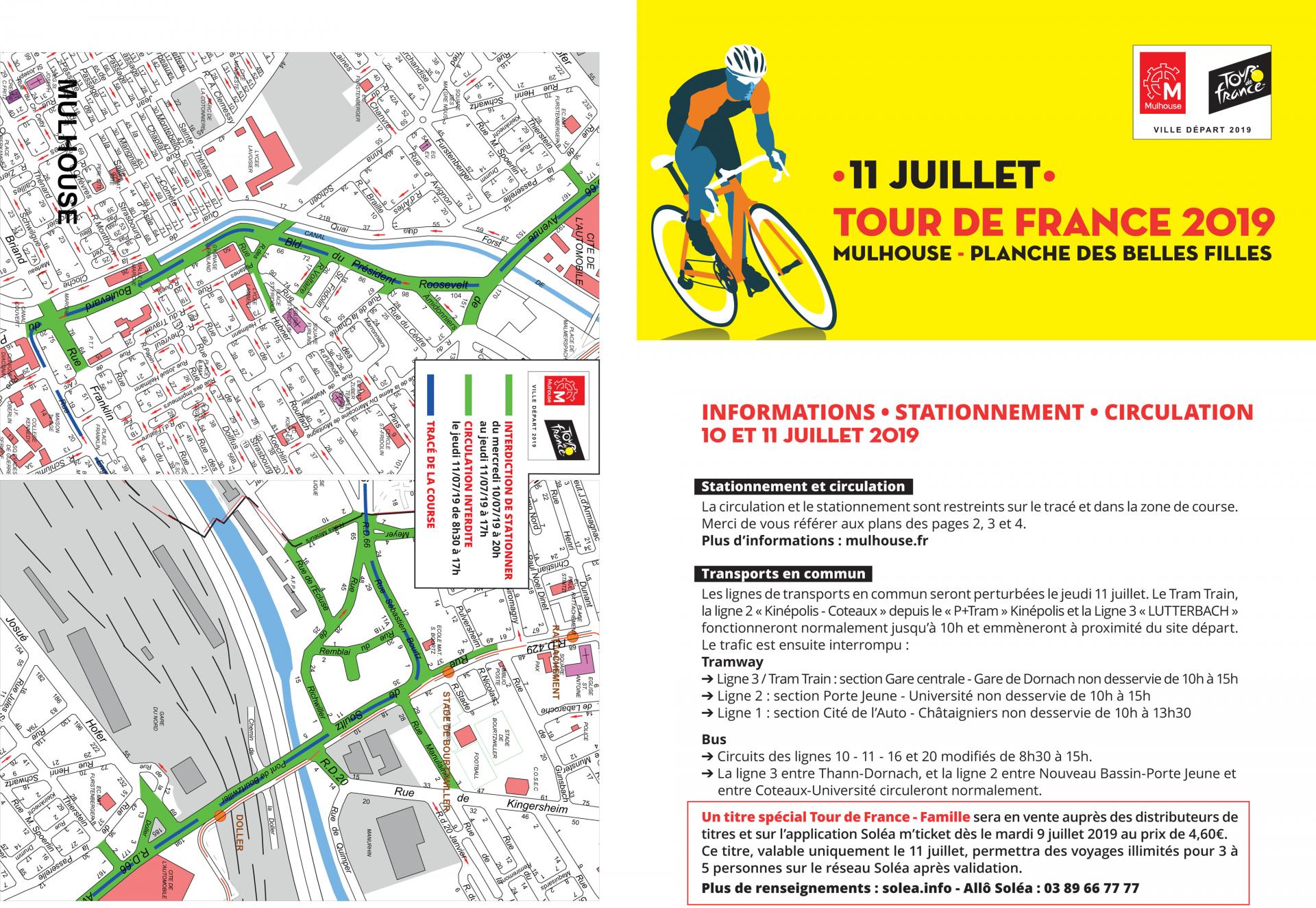 PARKING et CIRCULATION 11 juillet à Mulhouse