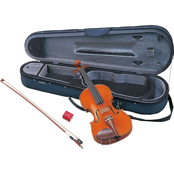 Yamaha V5SA Stradivarius 4/4 violon avec étui, archet et r�