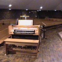 EGLISE St Alphonse( 1975 ) de VOGELGRUNN ( orgue Sweelinck 2 claviers )