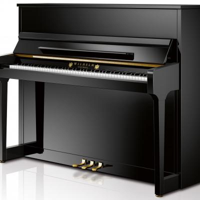 Disponible : Piano neuf WILHELM-Schimmel  W114 noir