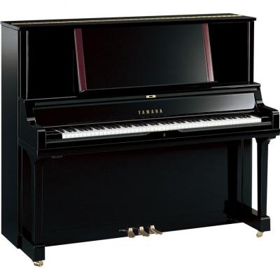 Piano droit YAMAHA YUS5-SH3-PE neuf en noir brillant 131cm-SILENT gamme CONCERT